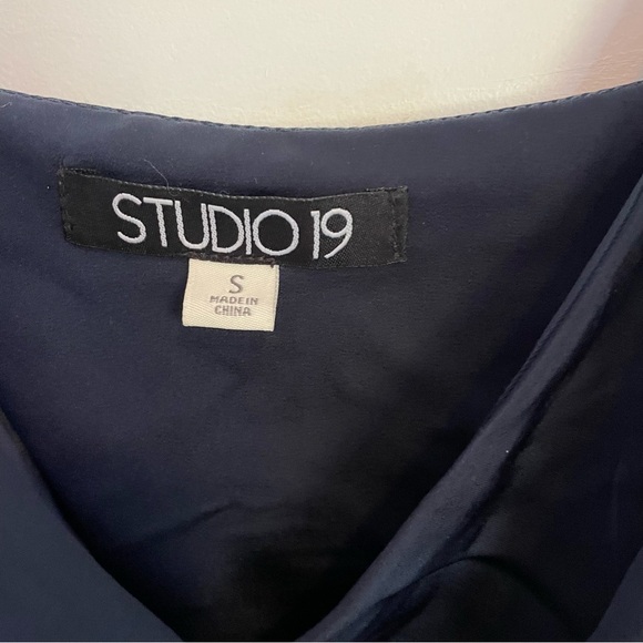 Women’s small navy blue Francesca‘s mini dress - Picture 7 of 8